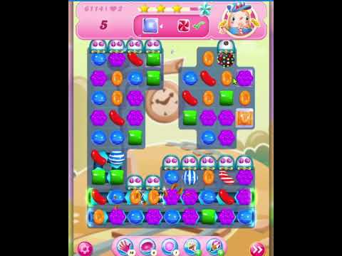 Candy Crush Saga Level 6114 | No Boosters