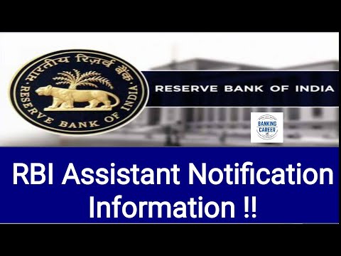 Good News!!Sab log Taiyar ho jawo RBI Assistant Notification ke liye !!