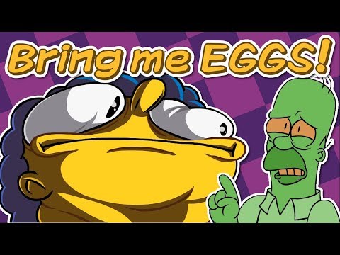 Playing Eggs for Bart - A Simpsons Horror Game