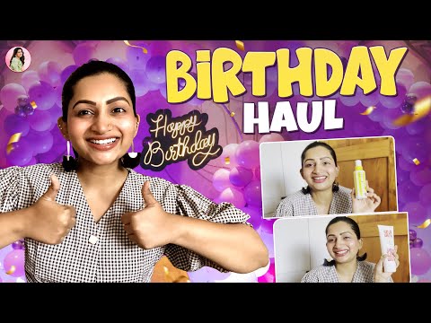 Birthday Shopping Haul: What I Got! | Nakshathra Nagesh