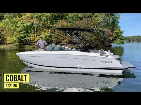 On The Water Review of the 2021 Cobalt R6. Wow, what a beauty on the lake!