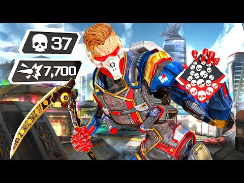 INSANE REVENANT 37 KILLS & 7700 DAMAGE (Apex Legends Gameplay)