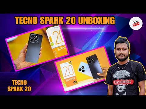 Tecno Spark 20 Unboxing Bangla | New Tecno Smartphone | Tech Facts | Unboxing Smartphone 2024