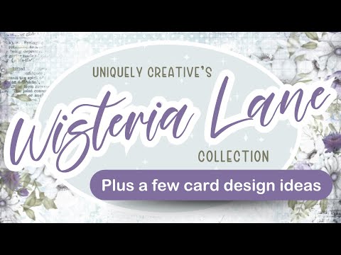 BEAUTIFUL CARD IDEAS using this PAPER COLLECTION from UNIQUELY CREATIVE | Card making ideas