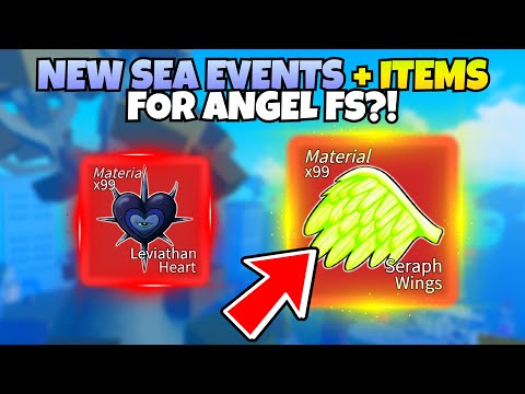 NEW SEA EVENTS & ITEMS for Angel Fighting Style?!! (Blox Fruits)