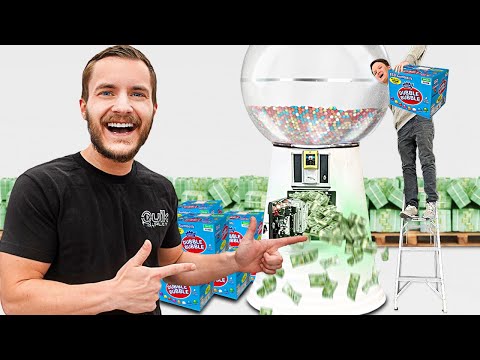 Filling Our GIANT Gumball Machine With THOUSANDS OF GUMBALLS!