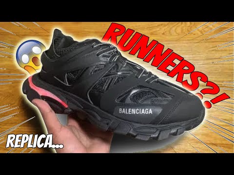 I BOUGHT $100 *BALENCIAGA* TRACK RUNNERS... #sneakers  #replica #dhgate