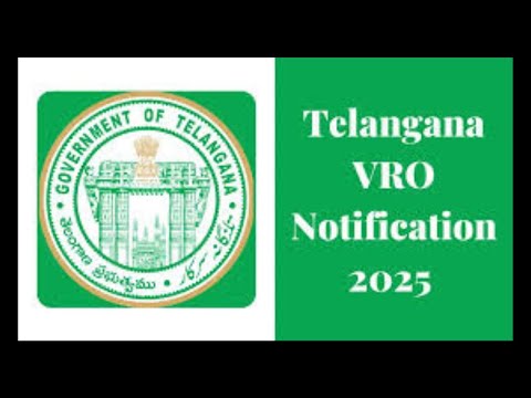 Telangana VRO Notification 2025 – 6000 Vacancies | Eligibility, Exam Pattern, Important Dates