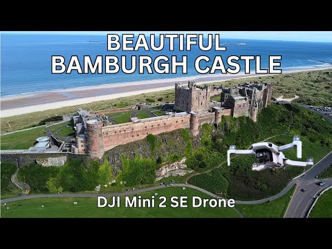 Stunning Aerial Views Of Bamburgh Castle Captured By Drone