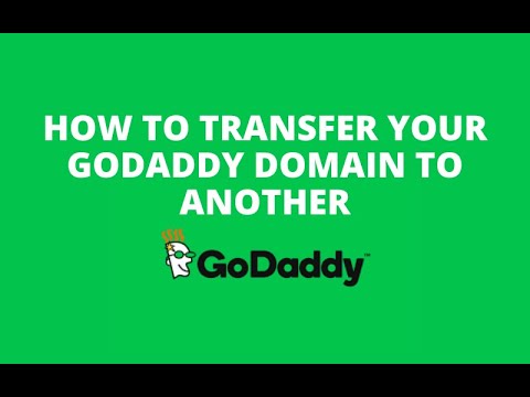 How to Transfer a Domain in GoDaddy 🌐