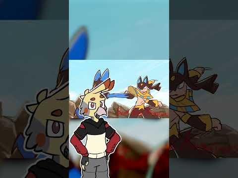 Lucario Vs. Anubis (Part 2) #pokemon #palworld #animation #nintendo #furry #pokemonanimation