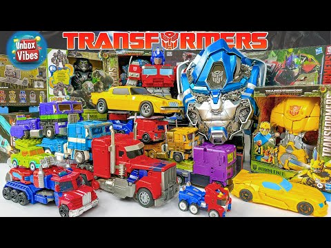 Satisfying with Unboxing 2024 TRANSFORMERS Toys - MIRAGE, Optimus Primal, Bumblebee Collection ASMR