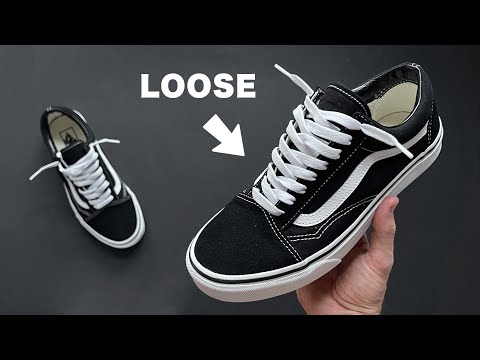 How to Style Loose Laces on Vans Old Skool