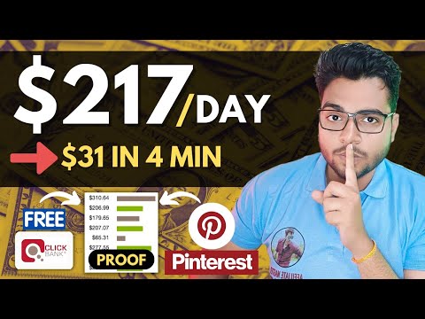 How I Made $217 In 1 Day Using Affiliate Marketing on Pinterest: ClickBank Step-by-Step Guide 2024