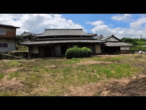 【井戸と薪風呂と広い庭】これぞ田舎の古民家だ【和歌山県橋本市】