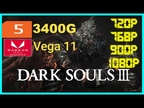 Dark Souls III | Ryzen 5 3400G Vega 11 2x8 (2666MHz) 16GB RAM