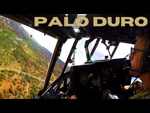 LOW LEVEL FLIGHT IN PALO DURO CANYON | C-130J