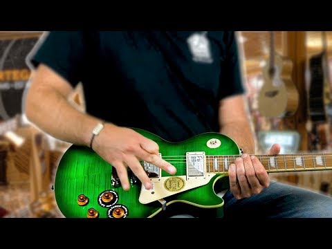 Epiphone Les Paul Standard Plustop PRO | The Green Monster!