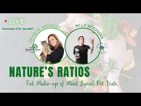 Nature's Ratios - The Detailed Fat Make-up of Meat Based Pet Diets