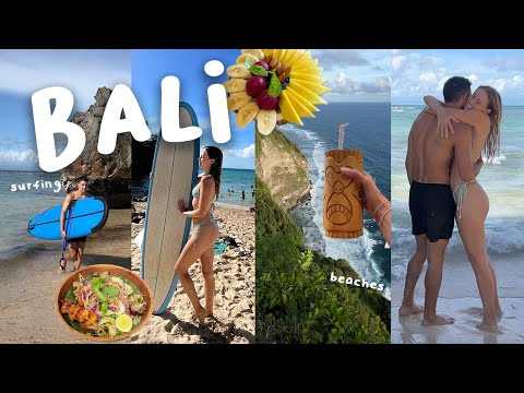 BALI W/ MY BOYFRIEND: surfing, beach hopping | (BALI TRAVEL VLOG 2023: part two)