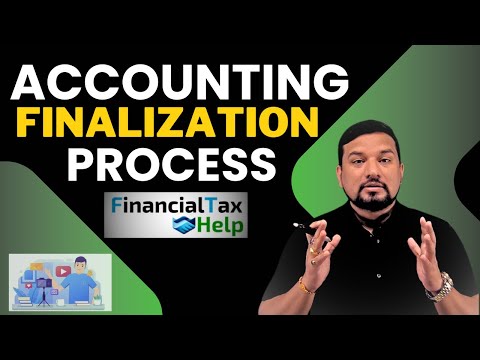 Account Finalization करना सीखें, Accounting Finalization Process Step by Step