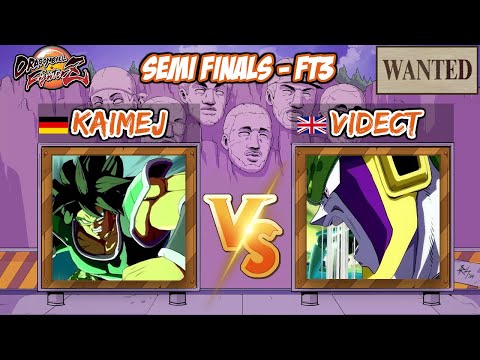 VIDECT IS BACK? Kaimej vs Videct FT3 - WANTED DBFZ semi finals