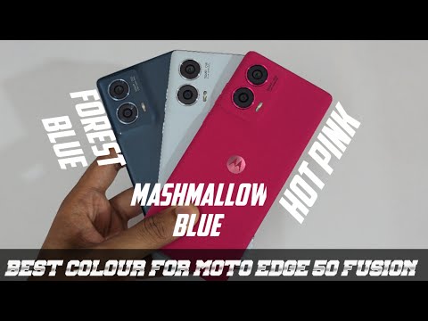 Moto Edge 50 Fusion Unboxing All Colours