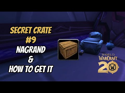 HOW TO FIND SECRET CRATE #9 SHINY RANSOM NOTE FOR THE 20TH ANNIVERSARY IN WOW