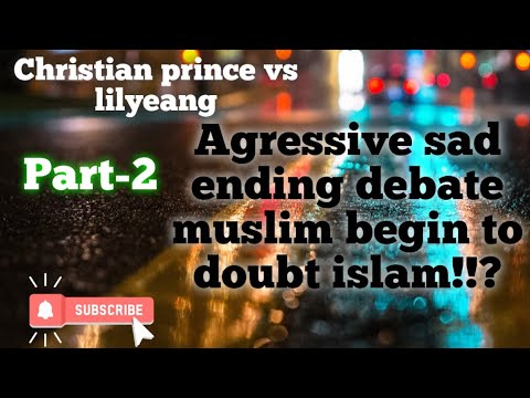 Part 2_ Agressive sad ending debate muslim begin to doubt islam_ @christianprinceshow