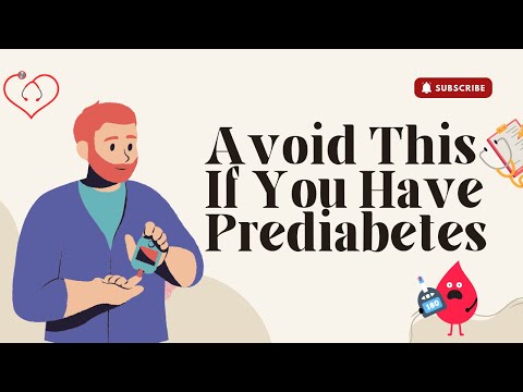 #1 Change to Prevent Type 2 Diabetes I Avoid This If You Have Prediabetes