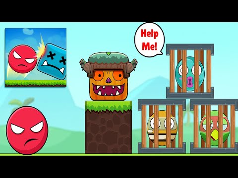 Red Ball & Stick Hero - Green Hill - Gameplay Walkthrough Part 1