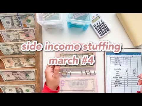 cash envelope stuffing | march #4 | 21 year old variable income budget | sinking funds