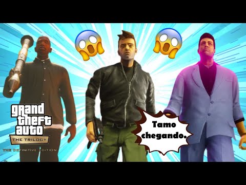 Enfim o trailer de GTA TRILOGY TOTALMENTE remasterizado!!!