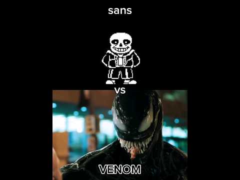 Sans vs Venom (Undertale | Venom)