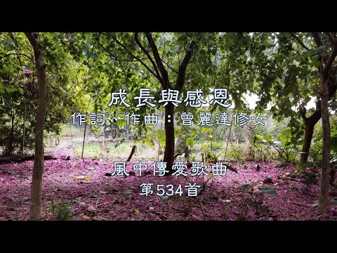 和風音樂--w534 歌名：成長與感恩（作詞，作曲：曾麗達修女）