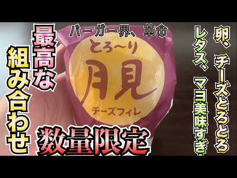 【数量限定】KFCからとろーり月見チーズフィレが発売！チキンがジューシーで、他の食材との相性がマジで抜群！バーガー界に革命起きたんちゃうか？ぜひ食べてみて！！【ケンタッキー】