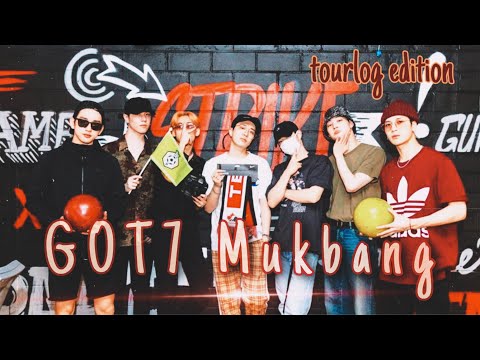 got7 mukbang on tour