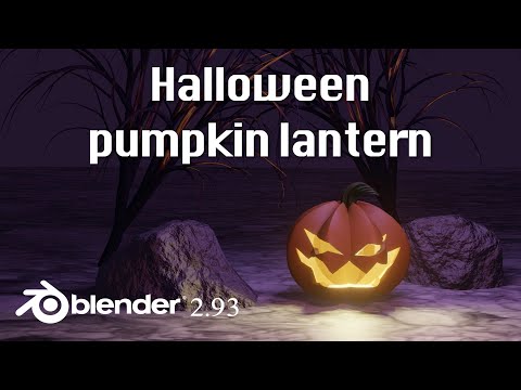 【 Blender 2.93 】かぼちゃのモデリング🎃