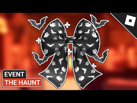 [EVENT] How to get the CUTESY HALLOWEEN BAT AURA WAIST BOW in THE HAUNT HUB  | Roblox