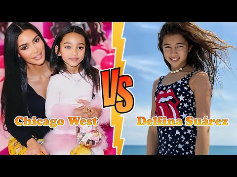 Chicago West (Kim Kardashian's Daughters) VS Delfina Suárez Transformation ★ From Baby To 2024