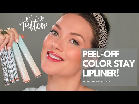 I Tried The Viral Peel Off Lip Liner Tattoo