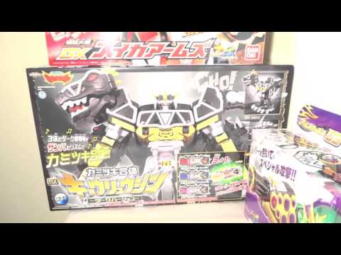 仮面ライダー鎧武 ガイム とキョウリュウジャーのおもちゃを多々買って来ました！´ー`