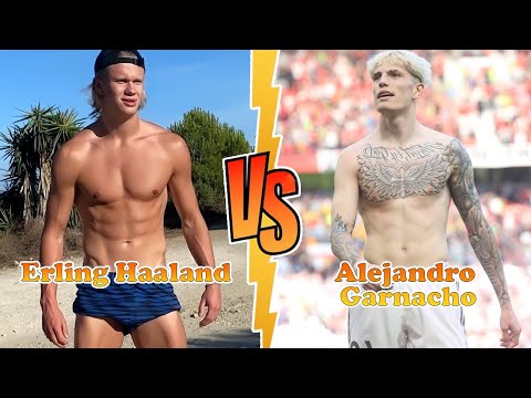 Erling Haaland VS Alejandro Garnacho Transformation ★ From Baby To 2024