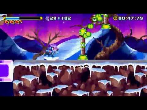 Freedom Planet [Lilac Walkthrough] - Stage 8 - Battle Glacier