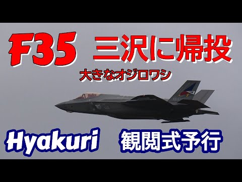 F35大きなオジロワシ帰投 観閲式予行 三沢に向け帰りました 百里基地 nrthhh