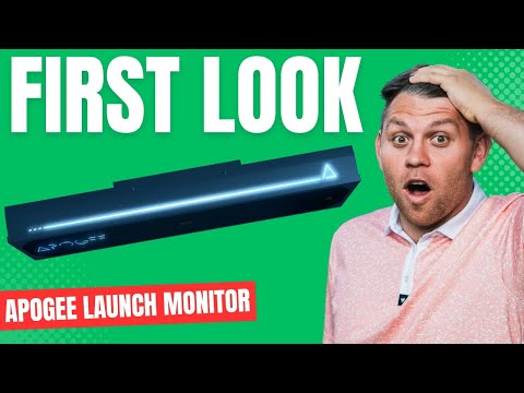 THE BRAND NEW APOGEE LAUNCH MONITOR IS HERE!!! (Golf Simulator Reviews)