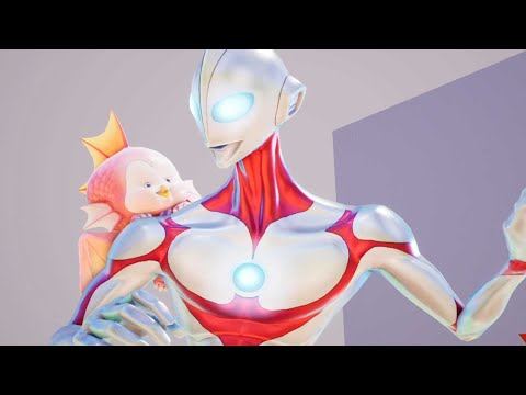 Gigabash: Ultraman & Emi Super Move & Taunts | ULTRAMAN RISING