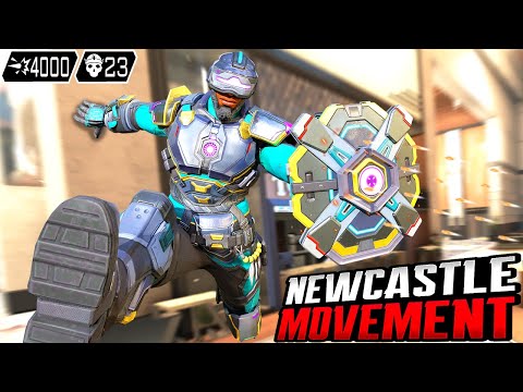 NEWCASTLE MOVEMENT 23 KILLS & 4000 DAMAGE (Apex Legends Gameplay)