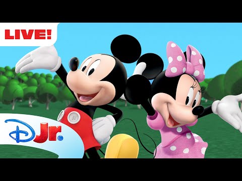 🔴 LIVE Mickey Mouse Full Episodes & Shorts | Clubhouse, Me & Mickey, Mixed-Up & MORE! |@disneyjr