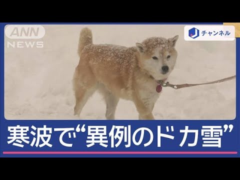 「冬の命綱」運ぶ現場も緊迫　強烈寒波で異例“ドカ雪”年末はいつ警戒？【スーパーJチャンネル】(2024年12月24日)